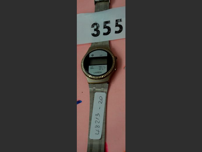 LAMBDA DIGITAL WRIST WATCH