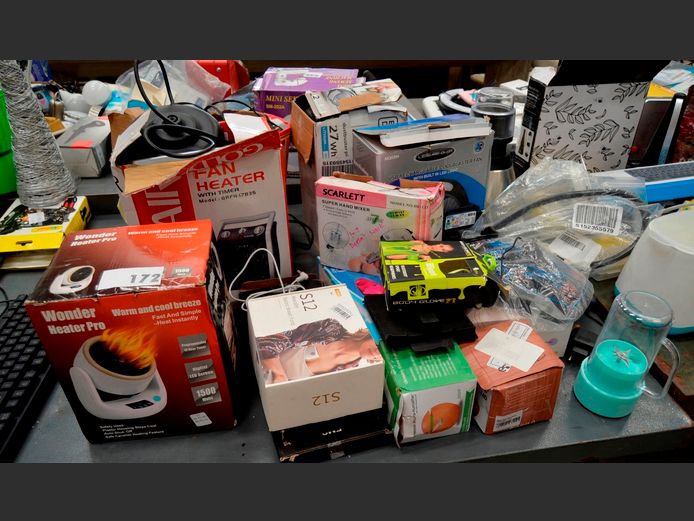 HAND MIXERS, BREAST PUMPS, FAN HEATER, etc [Untested, unknown if complete]