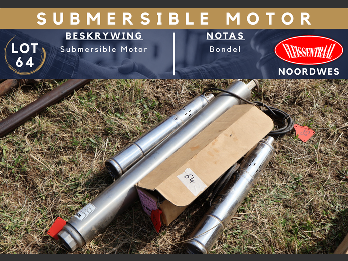 SUBMERSIBLE MOTOR