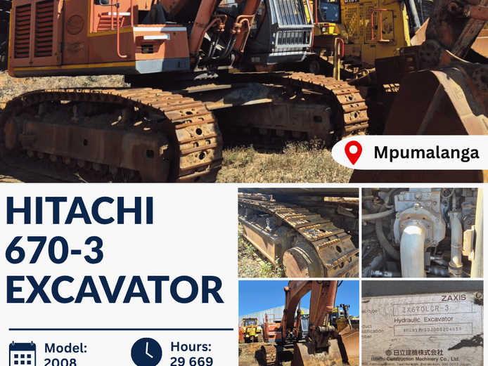 Hitachi 670-3 Excavator