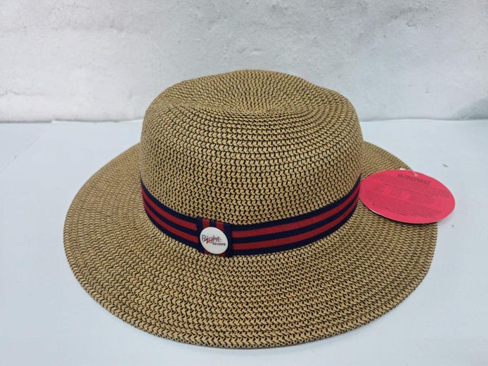 Urban Supply "Durban Dock And Deck" Straw Sun Hat (New)