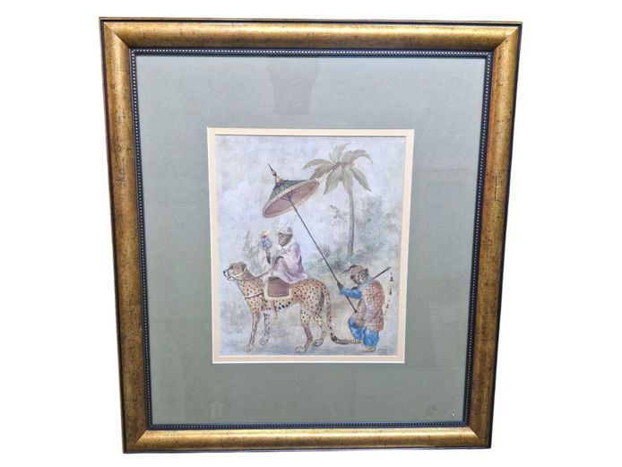 Vintage Victorian Themed Human-Like Monkeys