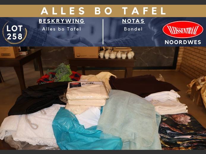 ALLES BO OP TAFEL