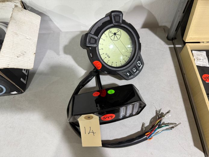 Motorbike Speedometer + Light 