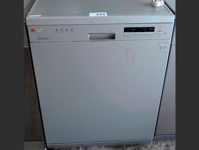 LG DIRECT DRIVE SILVER DISHWASHER [Switches on, untested further]
