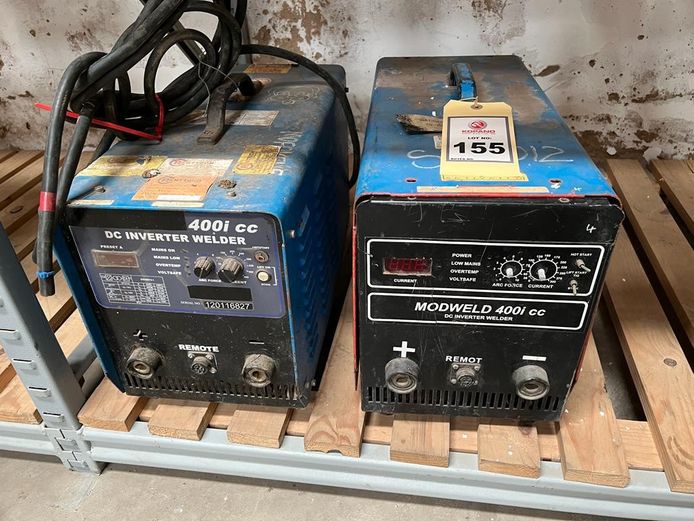 2 x Welding machines