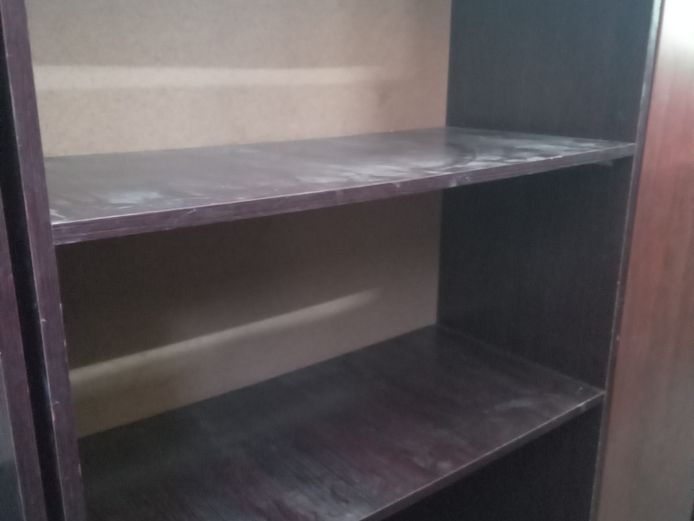 Dark brown wooden cabinet (BSHELF 069)