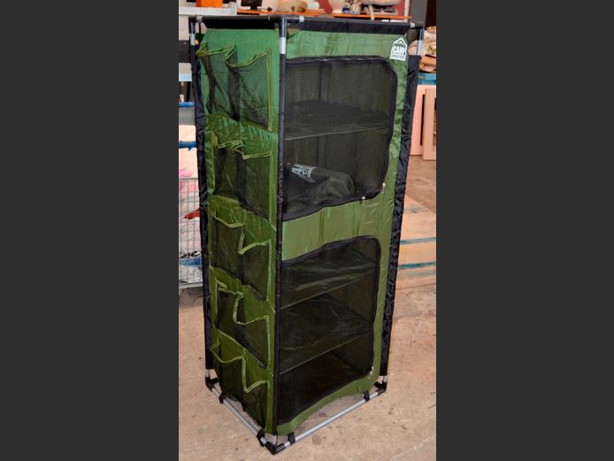 CAMPMASTER CAMPING CUPBOARD, 57 x 46 x 140cm
