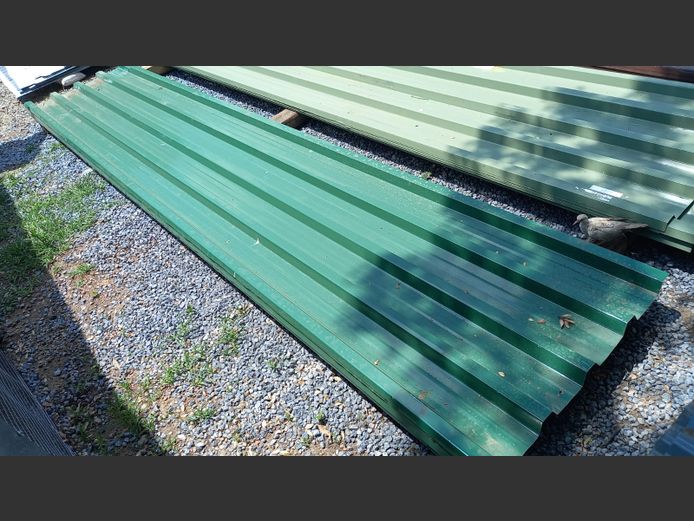 3.6m chromodeck IBR green sheets 0.55mm thick