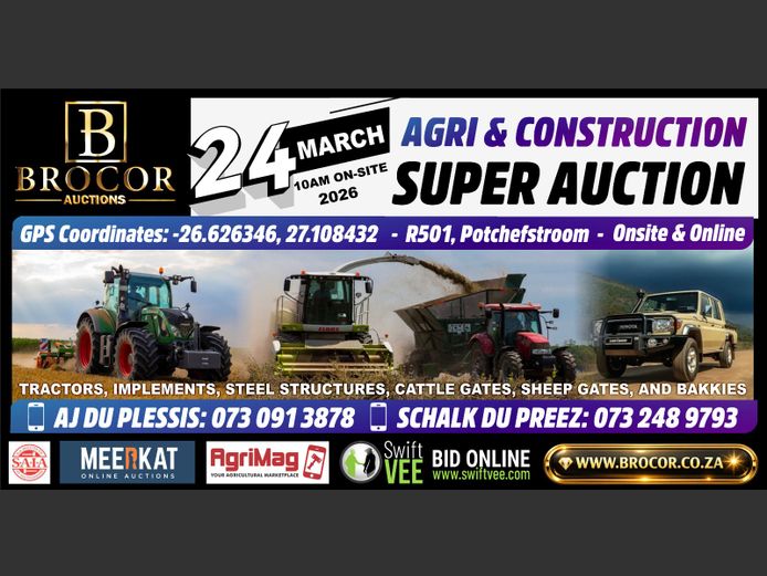 AGRI & CONSTRUCTION SUPER AUCTION