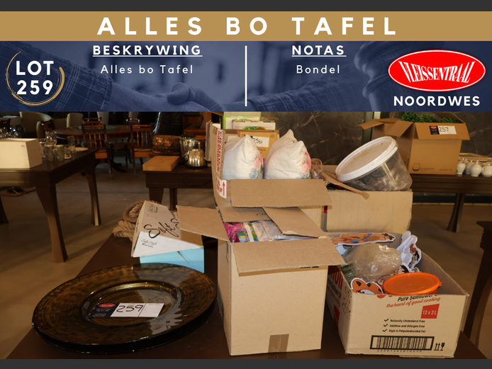 ALLES BO OP TAFEL
