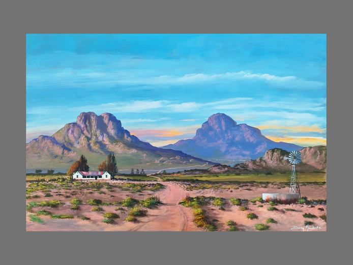 Solly Manthata - (1200mm x 800mm)