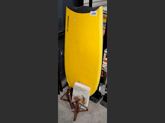 HORNET BOOGIE BOARD, CAR STANDS, etc