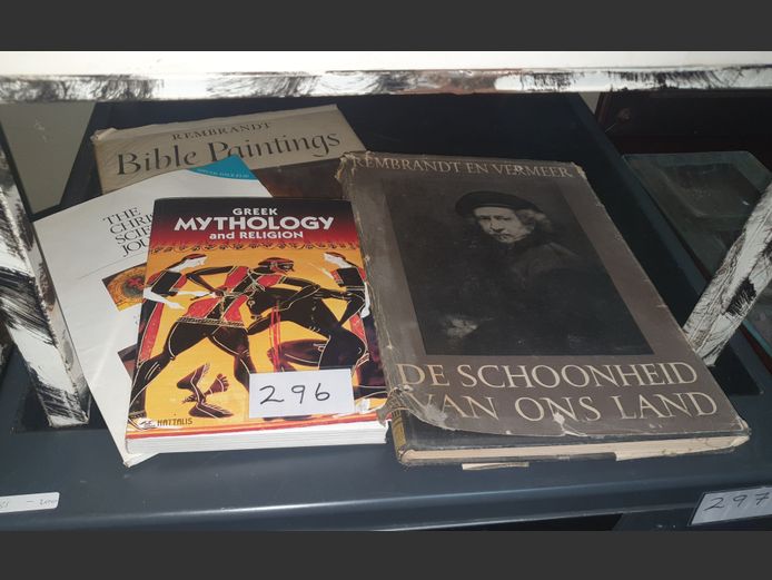 LOT BOOK: BIBLE PAINTINGS, MYTHOLOGY, etc