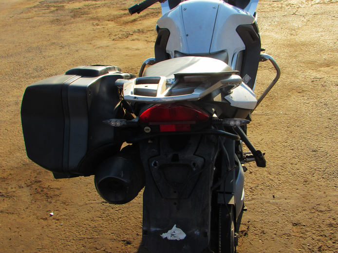 2015 White BMW F 800 GT