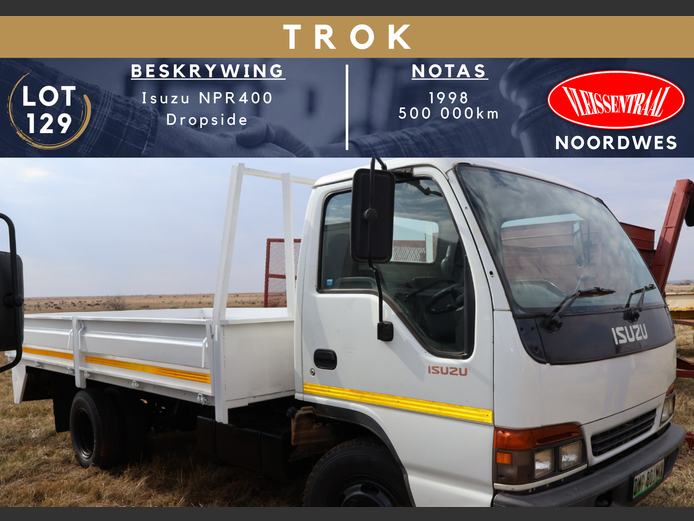 ISUZU NPR 400 DROPSIDE