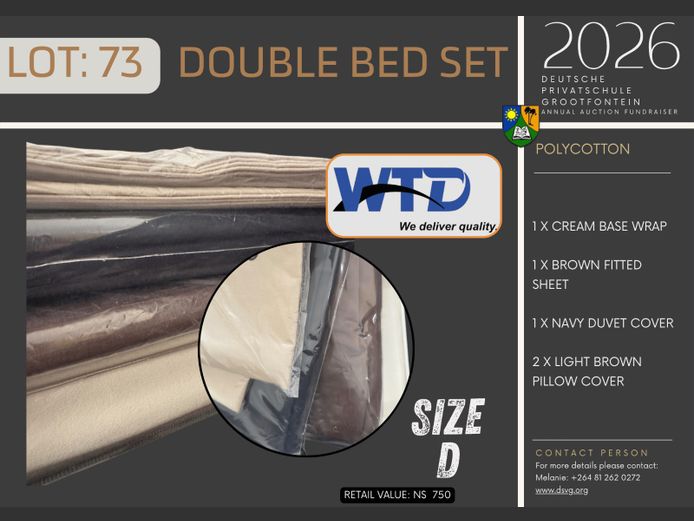 DEUTSCHE PRIVATSCHULE GROOTFONTEIN | QUEEN XL BED SET