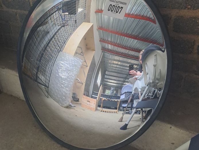 CONVEX MIRROR 900MM INDOOR/ OUTDOOR SECURITY MIRROR 