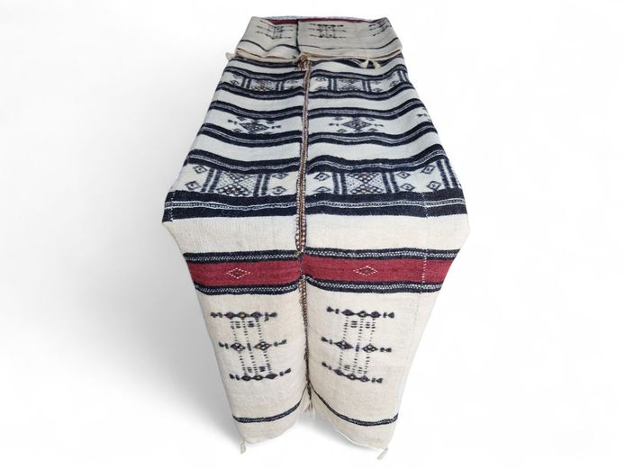 Large Handwoven African Fulani Wool Blanket/Throw