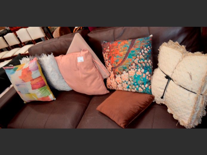 ASSORTED SCATTER CUSHIONS & PATIO CHAIR CUSHIONS