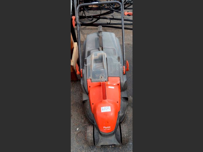 FLYMO LAWNMOWER WITH GRASS CATCHER [Faulty switch]