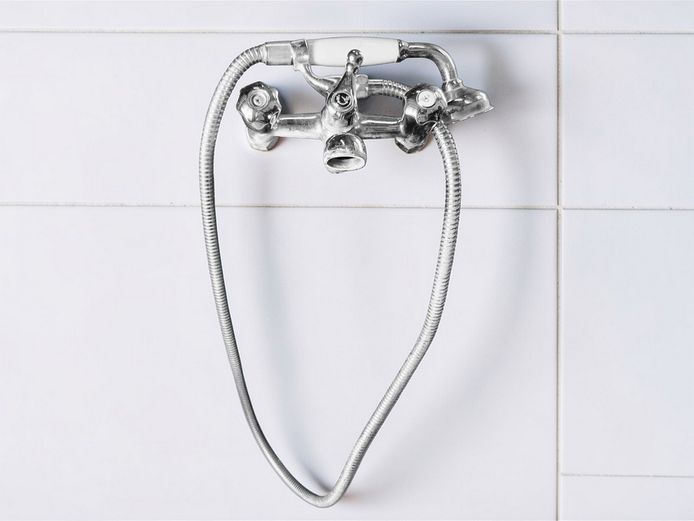 Chrome Traditional Bath & Shower Mixer Tap with Hand Shower