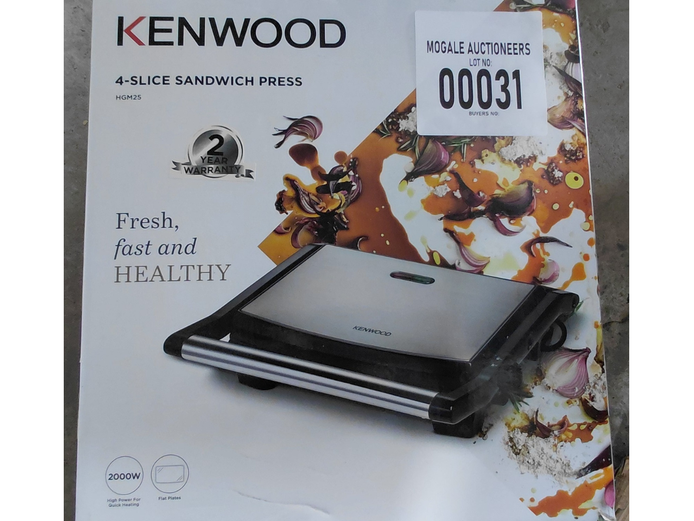 KENWOOD 4-SLICE SANDWICH PRESS 