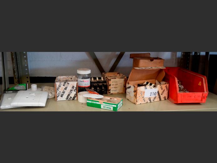 BREAKER SWITCHES, WALL PLUGS, LIGHT SWITCHES, etc