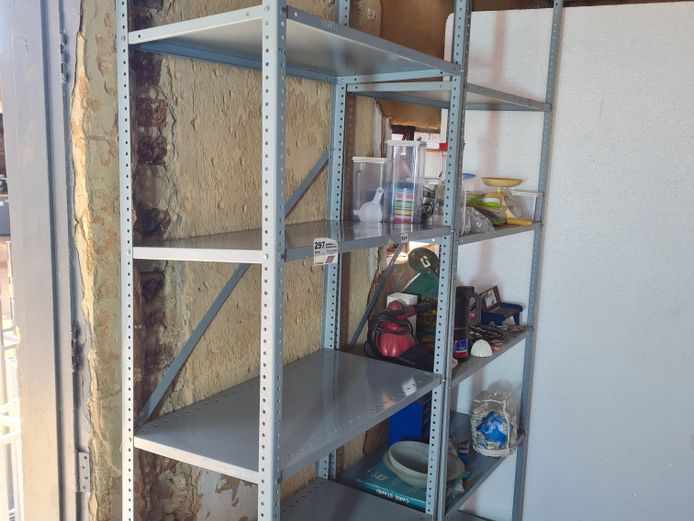 2 X BOLT AND NUT SHELVING