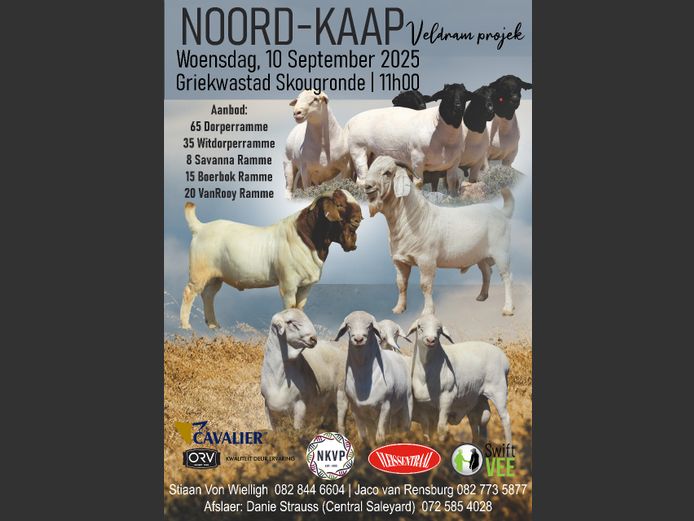 NOORD KAAP VELDRAM PROJEK VEILING