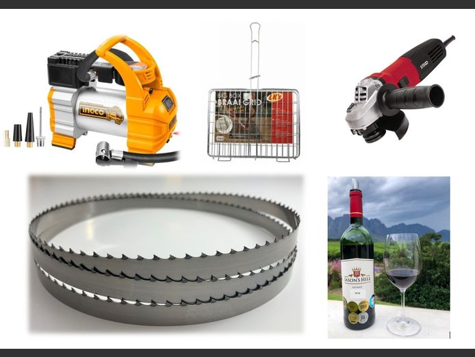 This fantastic LOT offers a great mix of useful tools, braai gear and a special treat, making it perfect for the home, workshop or outdoor enthusiast. | Build It GRT and Hugo Fisher Engineering Pty Ltd