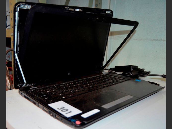 HP LAPTOP WITH CHARGER [Damaged, Untested]