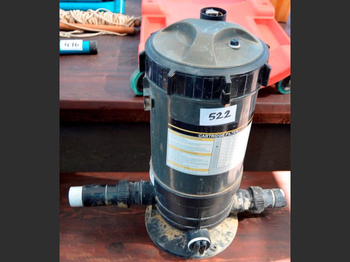 CARTRIDGE POOL FILTER, 55cm High [Condition unknown]