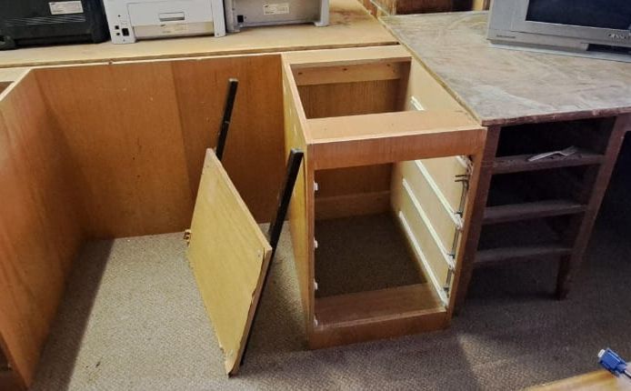 Office desk scrap