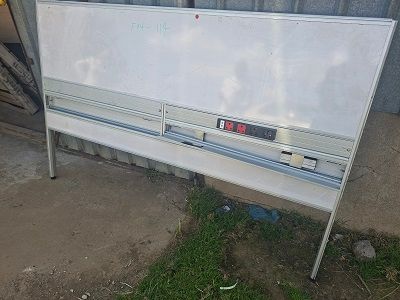 Mobile White Board with pugs