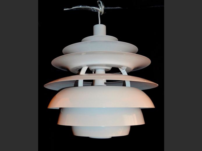 "SNOWBALL" PENDANT LIGHT, 48cm Diameter x 52cm High