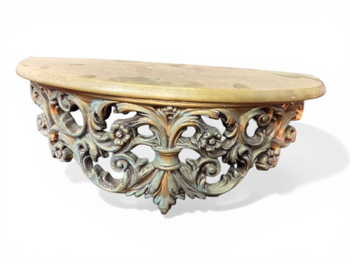 Ornate Wall Hung Shelf 