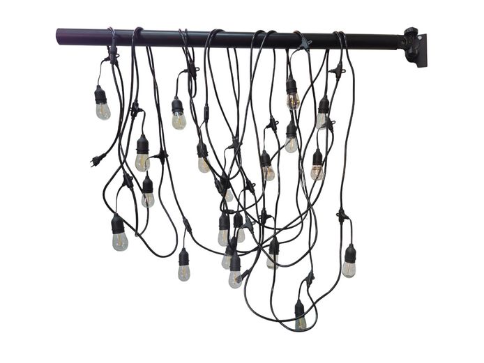 Industrial-Style Edison Festoon String Lights – 20m, 20 Bulbs