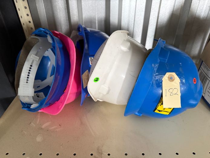 Lot of Safety Hard Hats 