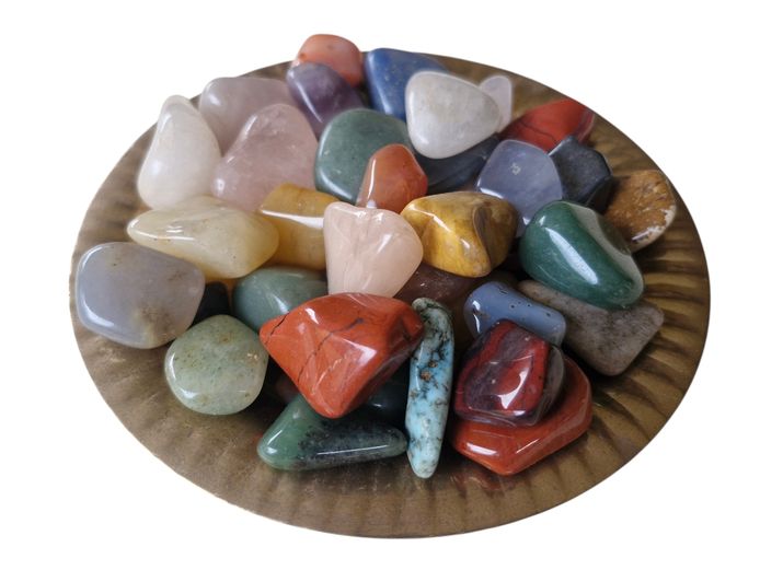 Collection of Tumbled Gemstones & Polished Crystals