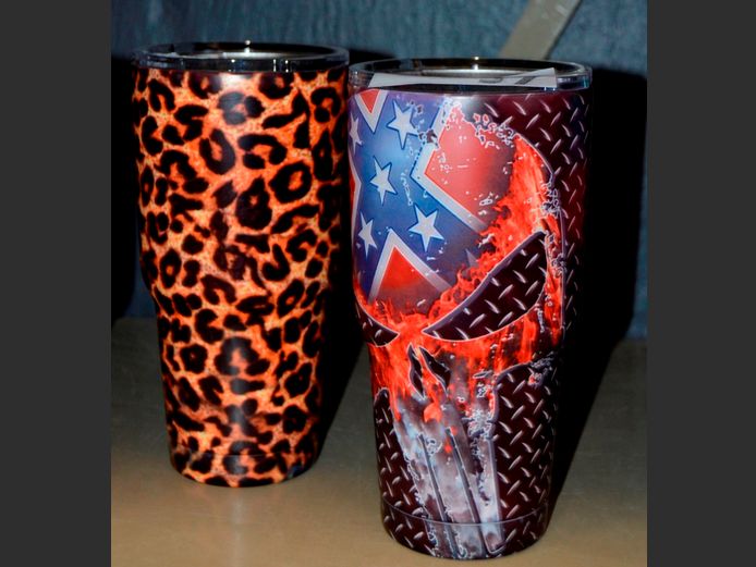 PAIR TUTU 880ml STAINLESS STEEL MUGS