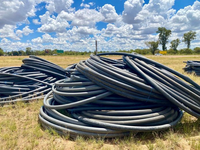 80 mm PLASTIEK PYP 700 meter