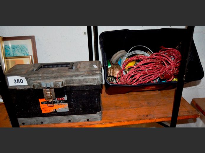 ROPES, RATCHETS, STRAPS & A TOOLBOX