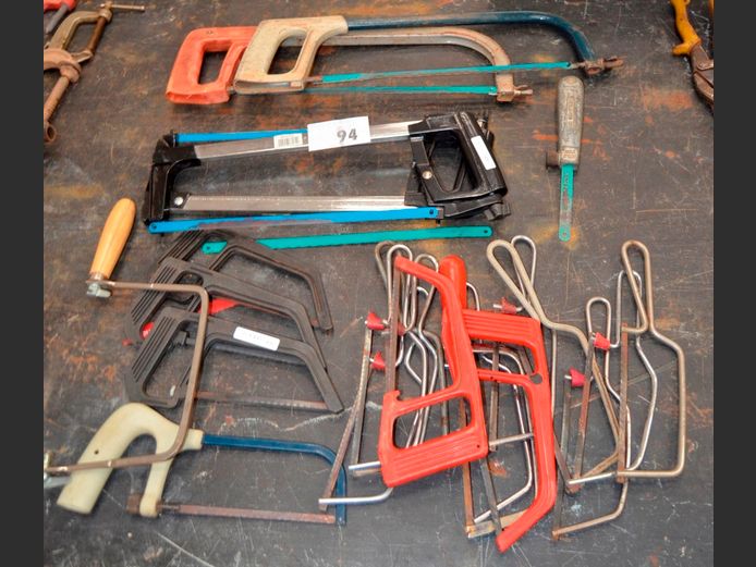 LOT: HACKSAWS & MINI HACKSAWS