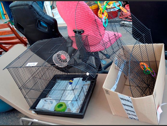 HAMSTER CAGE, 47 x 47 x 50cm