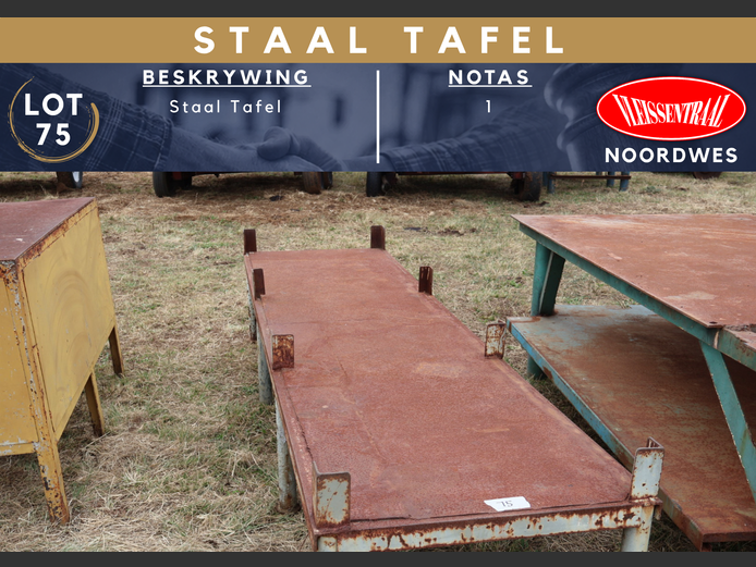 STAAL TAFEL
