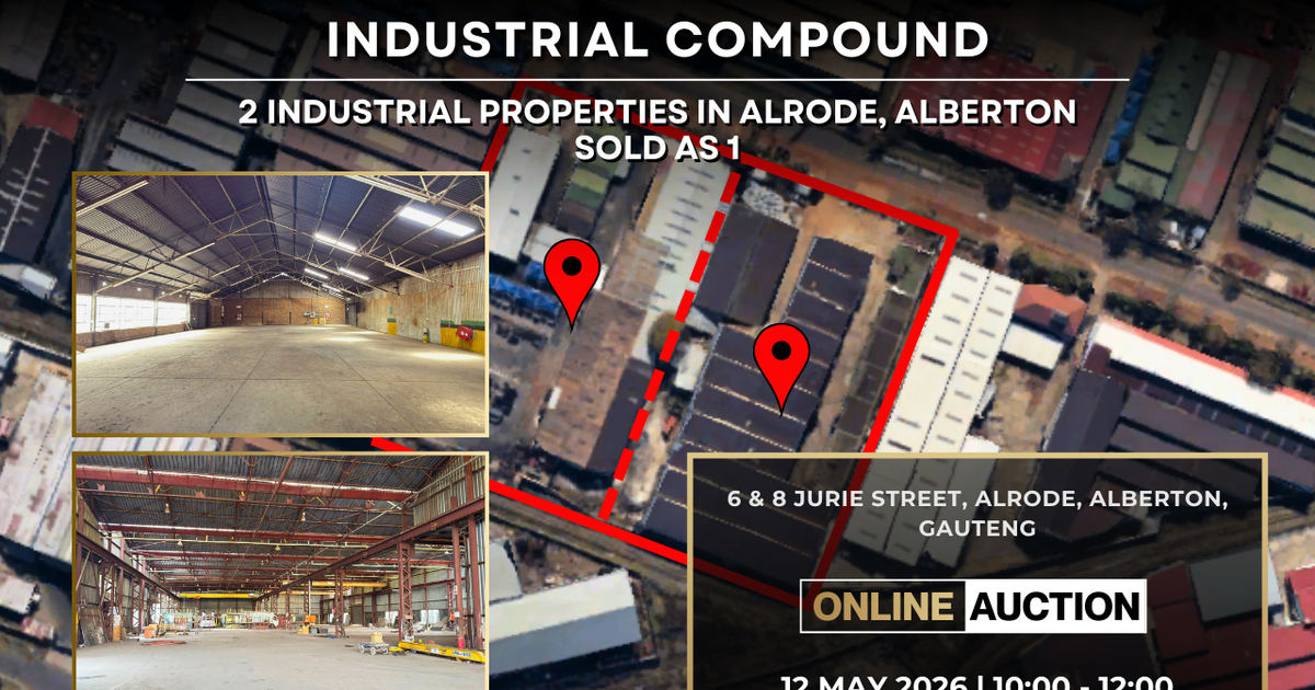 DUAL INDUSTRIAL PROPERTY IN ALRODE, ALBERTON - ON AUCTION | Dynamic ...