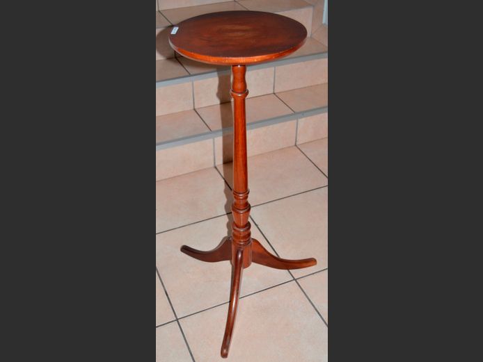 IMBUIA GUERIDON, 33cm Diameter x 90cm High