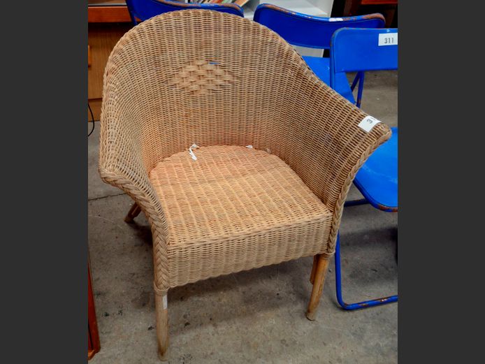WICKER ARMCHAIR