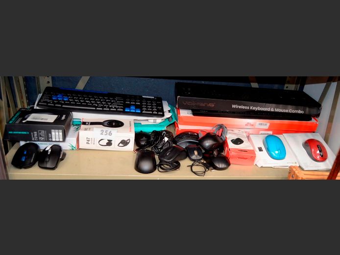 LOT: 6 x KEYBOARDS, MOUSES, etc [Untested]